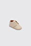 Newborn Ecru Booties - 2