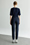 Slim Fit Pants with Side Pockets 4063 - 6