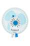 8 Inch Table Fan/ Clip Fan with 2 Speed Settings, Super Quiet Motor, Oscillating/Rotating An