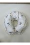 Cream Double-Sided Breastfeeding Pillow/Breastfeeding Cushion/Baby Support Cushion/Pregnancy Pillow