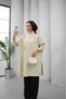 High-Neck Comfortable Cut Knitwear Tunic Anka261053