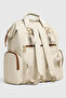 Focux Premium Fabric Mother Baby Care Bag Cream - 6