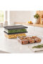 1 Piece 2400 ml Microwave and Freezer Safe Storage Container Icebox Organizer - Gray Lid Refrigerator & Food Container Kitchen Organizer Food Storage Container - 4