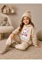 Printed Children's Top and Bottom Tracksuit Set - 2