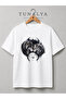 Tunalya Strong Bozkurt Special Design Premium Printed Unisex Cotton T-Shirt - High Quality