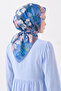Lorena - Soft Scarf Flower - Blue - 73156-02 - 2