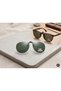 Round Polarized Sunglasses Clip - Clip-On Glass Apparatus for Prescription Glasses