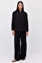 Women's Elastic Waist Wide Leg Pants - 4