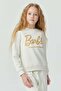 Girl's Barbie Printed Sweat Top - 4