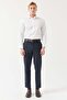 Classic slim fit fabric trousers - 2
