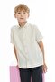 Boy's Button-Down Collar Shirt