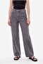 Women's High Waist Wide Leg Jeans - 4
