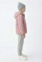 Girl's quilted patterned coat - 3