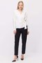 Women's Striped Classic Fabric Trousers