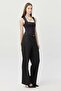 Women's Slim Belted Loose Pants - 4