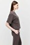Women's Soft Textured Oversize T-Shirt - 4