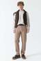 Men's Jogger Elastic Waist Velvet Trousers