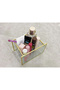 Elegant Gold Organizer Makeup Glass Box - 4