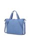 Micro Poly Fabric Large Size Women's Shoulder Bag 3335 - 2