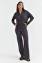 Women's Textured Long Sleeve Shirt - 8