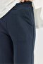 Women's Elastic Waist Front-Seam Sweat Bottoms - 6