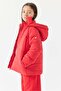 Girl's Hooded Puffer Coat - 3