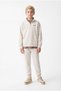 Boy's Mock Neck Half-Zip Sweatshirt - 3