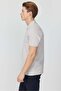 Men's Zippered Polo Neck T-Shirt - 4