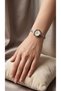 Pinterest women's steel watch minimal gold & silver mix color vintage | old money luxury elegant chic women's wristwatch | premium steel women's watch 2026 - 4