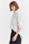 Women's Striped Single Pocket Shirt - 2
