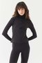Women's Gloves Detailed Zippered Thin Sweat Coat - 5