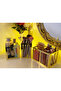 Ghost Gold 3-Piece Set Organizer Makeup Material Glass Box - 6