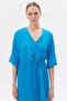 SATIN DRESS WITH WAIST DETAIL - 6