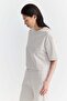 Women's Letter Print Short T-Shirt - 5