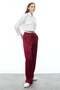 Satin Trousers with Elastic Waist - 4