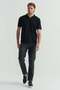 Men's Polo Neck Knitwear T-Shirt - 8
