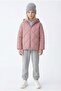 Girl's quilted patterned coat - 7
