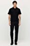 Men's Invisible Zipper Pack Collared Knitwear T-Shirt - 8