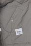 Men's Hooded Quilted Patterned Coat - 8