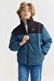 Boy's Mock Neck Coat - 5