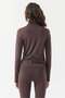 Women's Gloves Detailed Zippered Thin Sweat Coat - 3