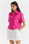 Women's Pocket Detailed Textured Shirt - 3