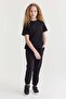 Girl's Sweat Bottoms with Elastic Waist and Legs - 4