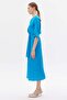 SATIN DRESS WITH WAIST DETAIL - 3