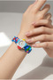Blue New Children's Airplane Figured Silicone Strap Lighted Wristwatch - Boy's Toy Gift Wristwatch (Without Box) - 4
