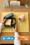 Stain-Proof and Liquid-Proof Lunch Mat 35×50 cm – Set of 3 for Primary School and Kindergarten - 4