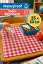 Stain-Proof and Liquid-Proof Lunch Mat 35×50 cm – Set of 3 for Primary School and Kindergarten - 5