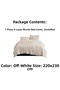 Natura Soft Ecru 4 Layer Muslin Double Bedspread 220X230 cm 100% Cotton Multi-Purpose Sofa Cover and Tv Blanket - 3