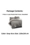 Natura Soft Ecru 4 Layer Muslin Double Bedspread 220X230 cm 100% Cotton Multi-Purpose Sofa Cover and Tv Blanket - 3