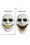 Horror Mask with Movable Jaw Mechanism Green